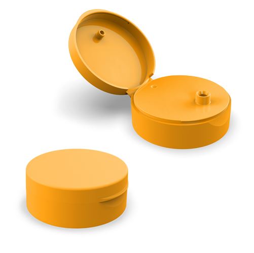 Cylindrical flip-top cap 38/400 (#737)